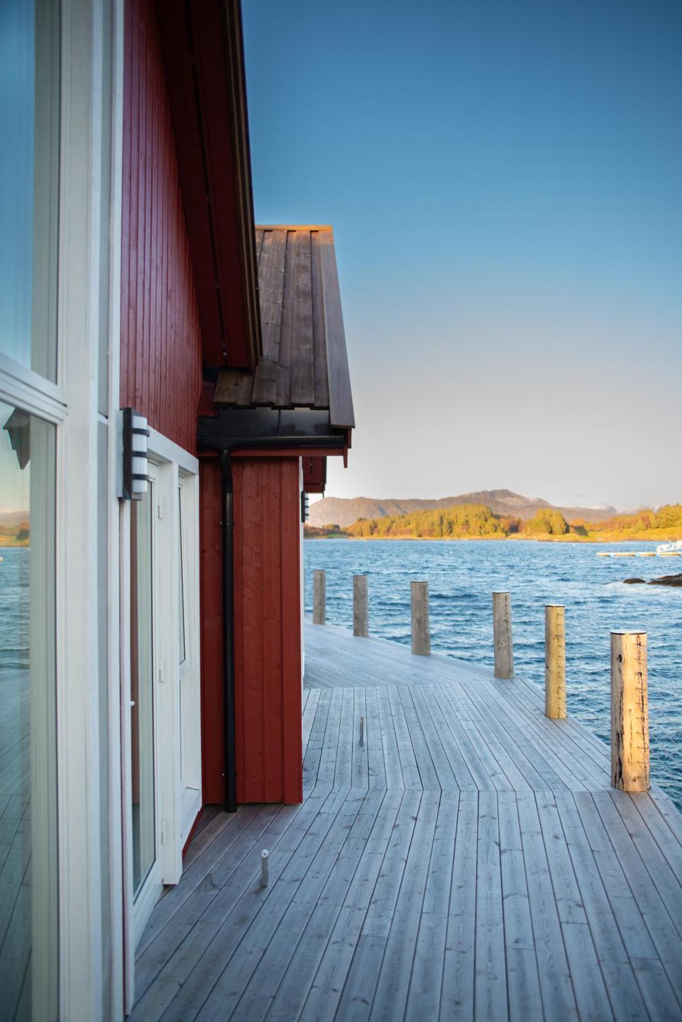 Norsk Havbrukssenter - Rorbuer Hotel Brønnøysund Kültér fotó